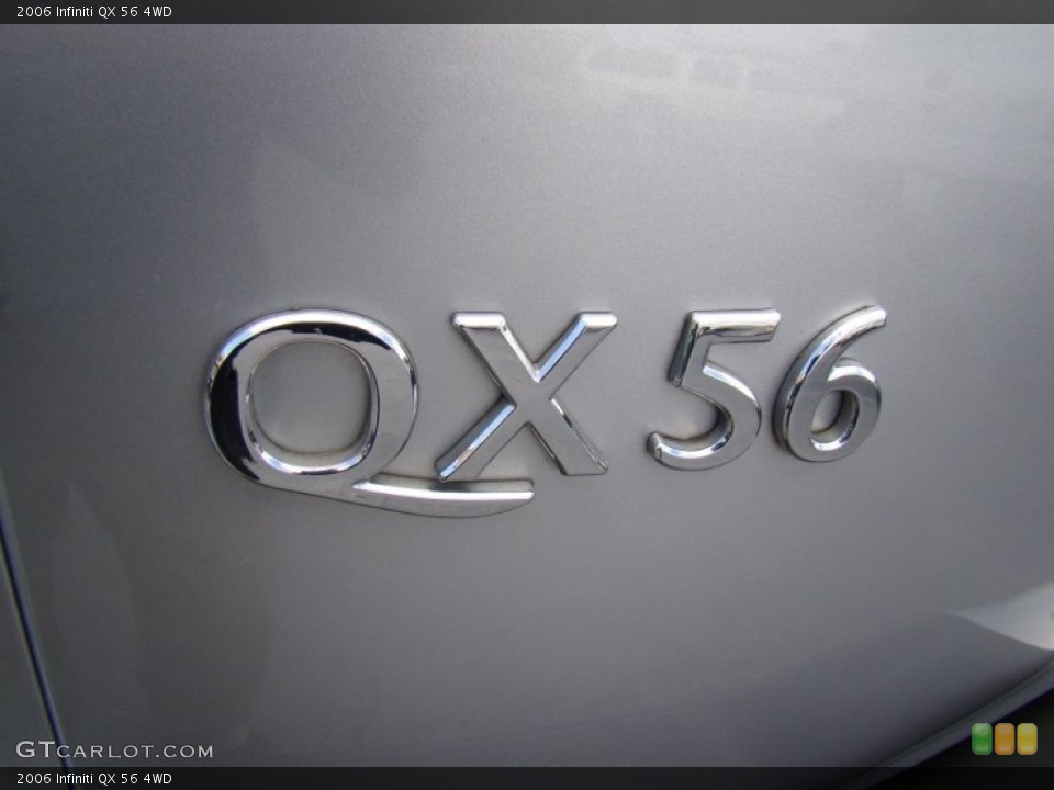 2006 Infiniti QX Badges and Logos