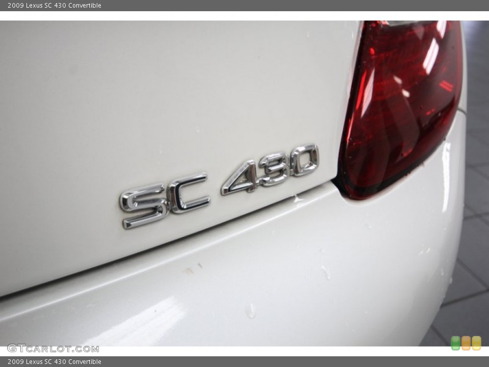 2009 Lexus SC Badges and Logos