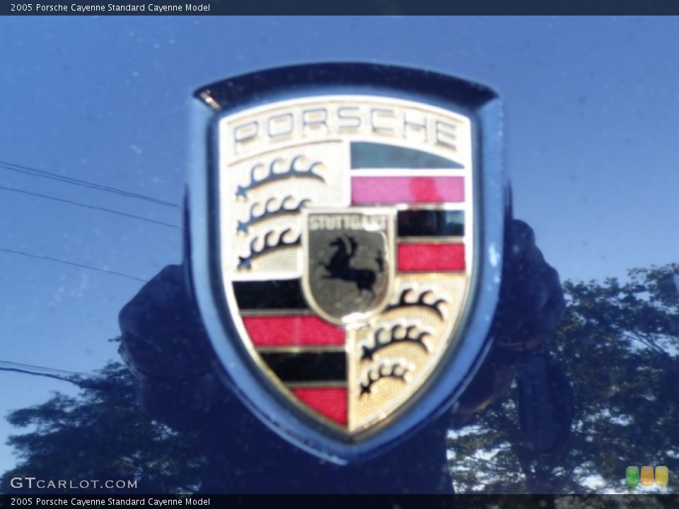 2005 Porsche Cayenne Badges and Logos