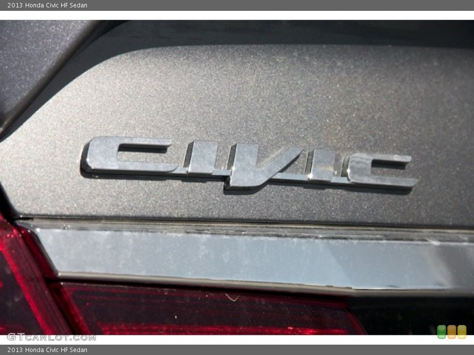 2013 Honda Civic Custom Badge and Logo Photo #81066195
