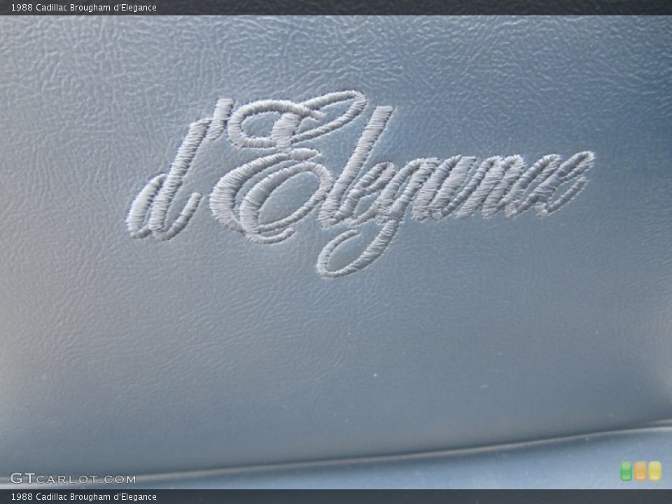 1988 Cadillac Brougham Custom Badge and Logo Photo #81227971
