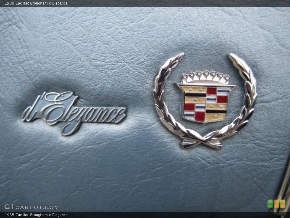 1988 Cadillac Brougham Custom Badge and Logo Photo #81228349