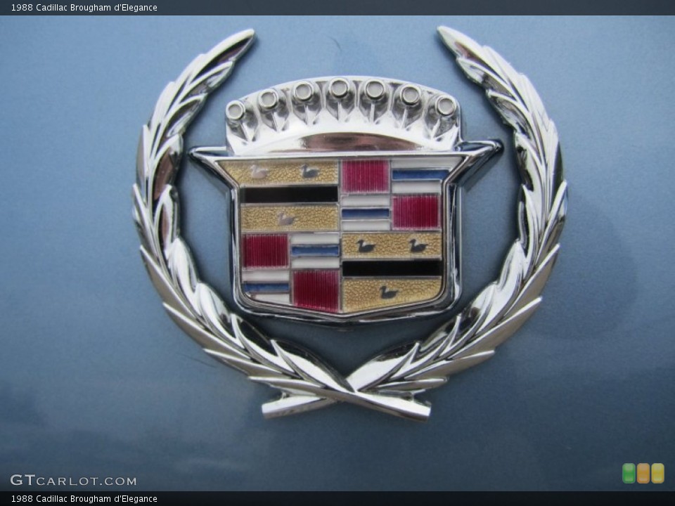 1988 Cadillac Brougham Badges and Logos