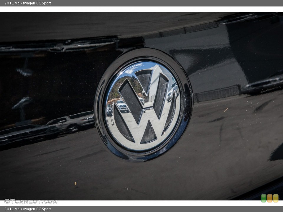 2011 Volkswagen CC Badges and Logos