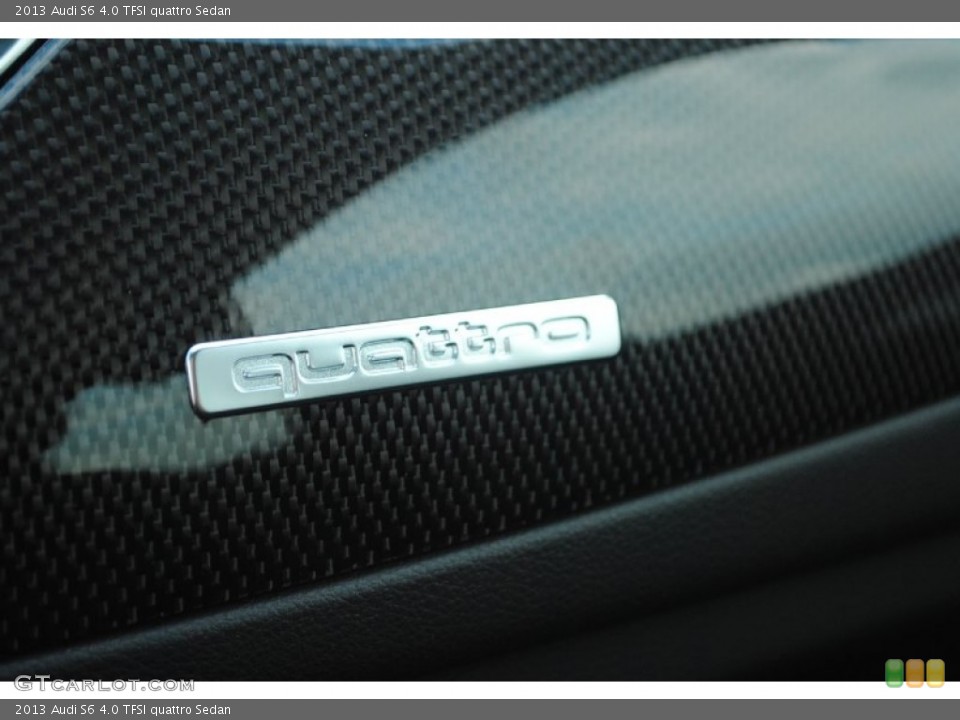 2013 Audi S6 Badges and Logos
