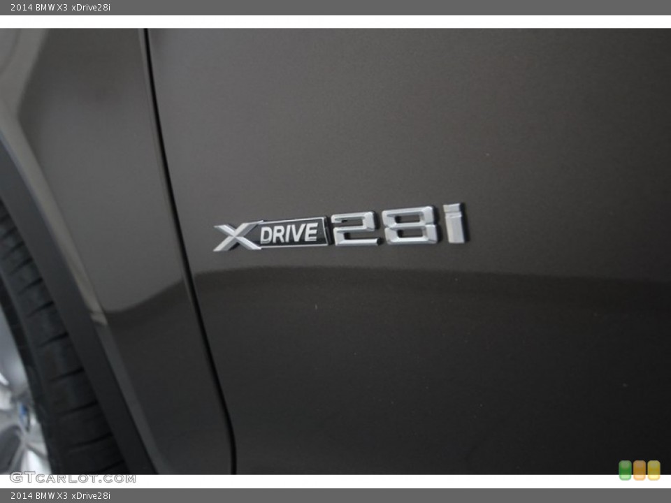 2014 BMW X3 Badges and Logos