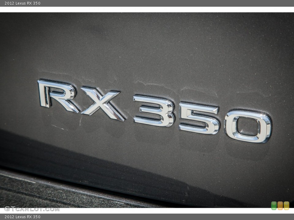 2012 Lexus RX Custom Badge and Logo Photo #82039074