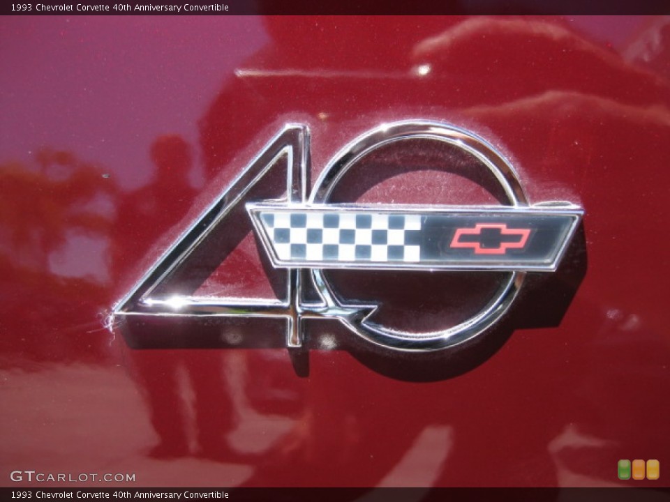 1993 Chevrolet Corvette Badges and Logos