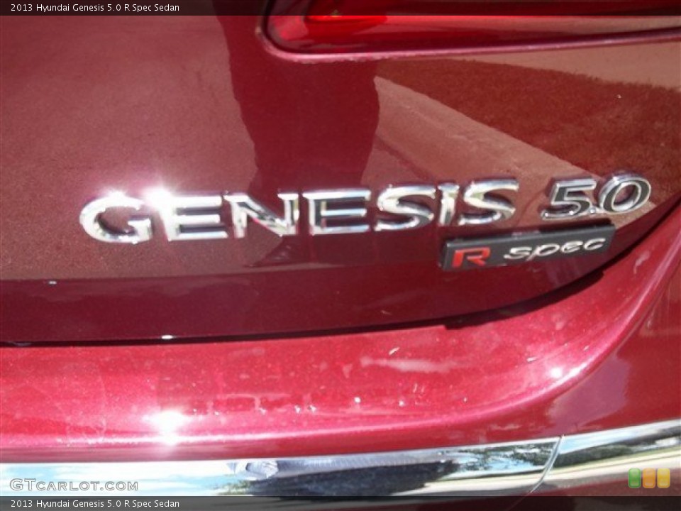 2013 Hyundai Genesis Custom Badge and Logo Photo #82135825