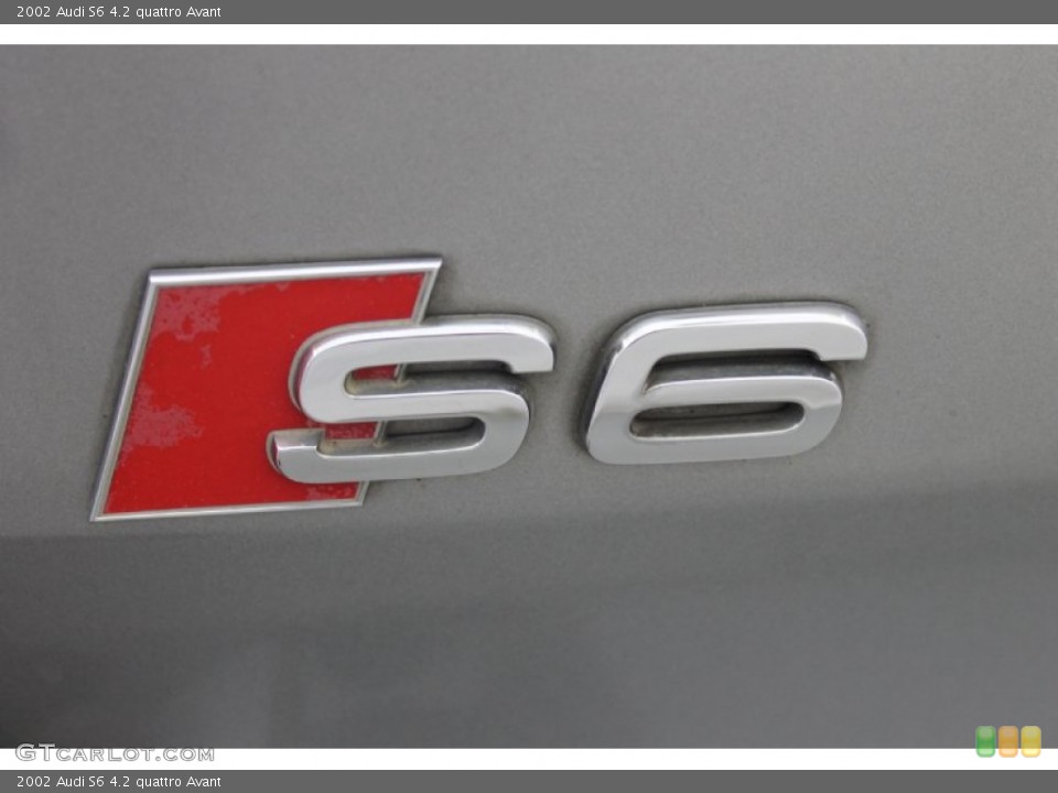 2002 Audi S6 Badges and Logos