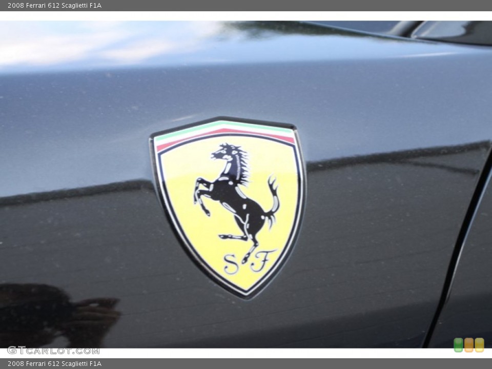 2008 Ferrari 612 Scaglietti Badges and Logos