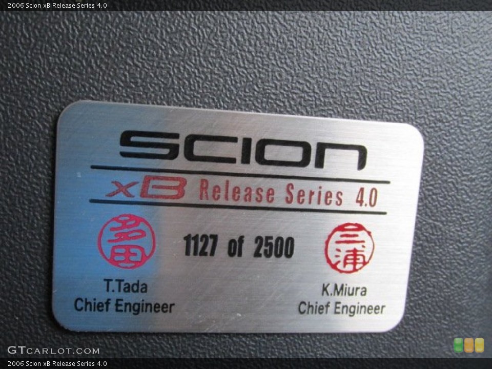 2006 Scion xB Custom Badge and Logo Photo #82708666