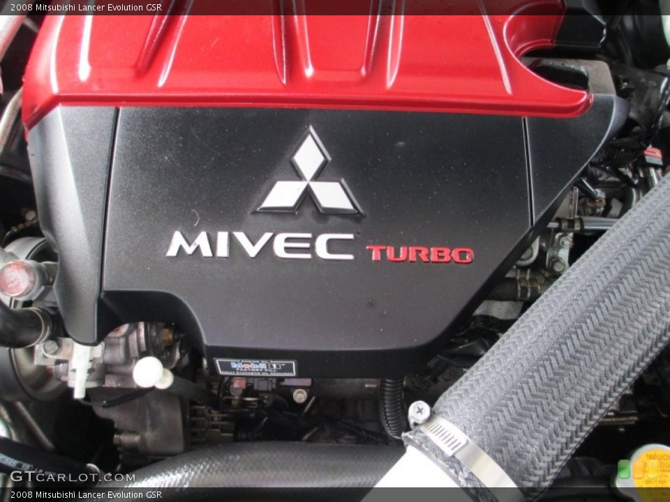 2008 Mitsubishi Lancer Evolution Badges and Logos