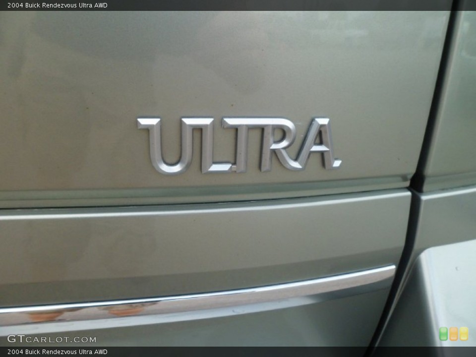 2004 Buick Rendezvous Badges and Logos