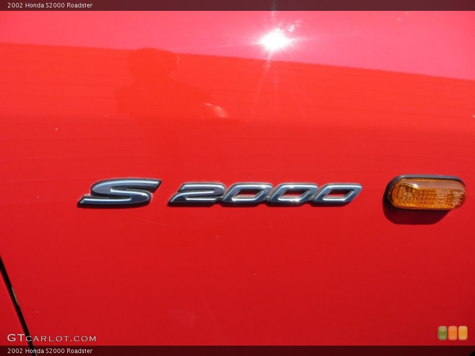 2002 Honda S2000 Badges and Logos