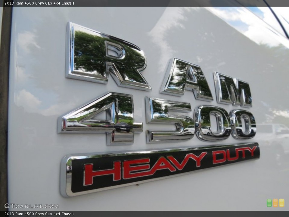 2013 Ram 4500 Badges and Logos