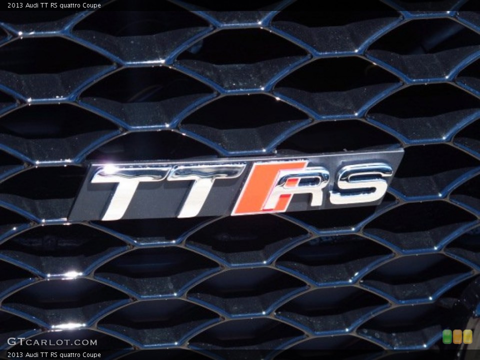 2013 Audi TT Badges and Logos
