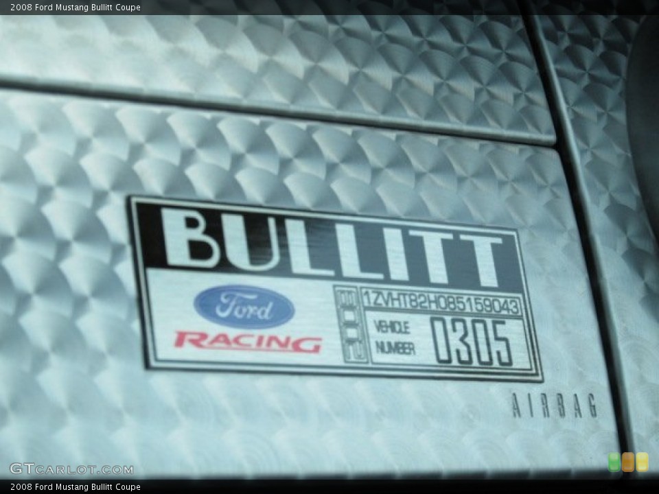 2008 Ford Mustang Badges and Logos