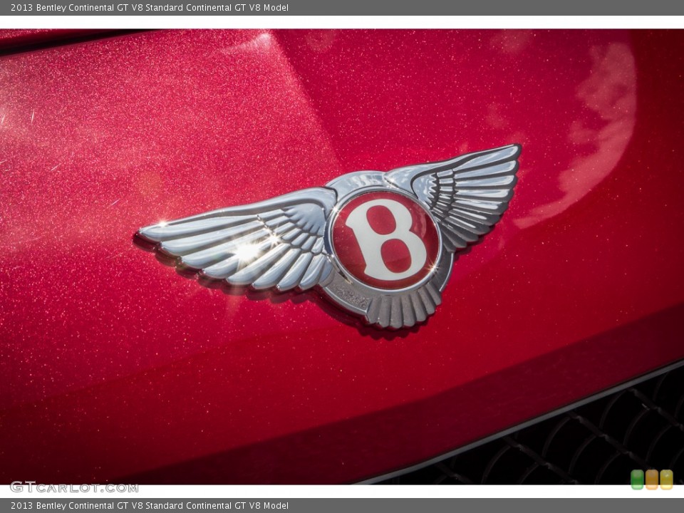 2013 Bentley Continental GT V8 Badges and Logos