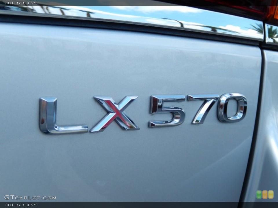 2011 Lexus LX Badges and Logos