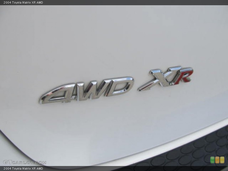 2004 Toyota Matrix Custom Badge and Logo Photo #83997915