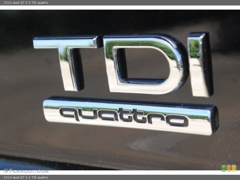 2014 Audi Q7 Badges and Logos