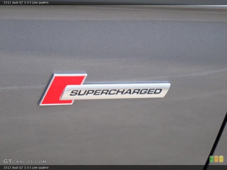 2013 Audi Q7 Badges and Logos