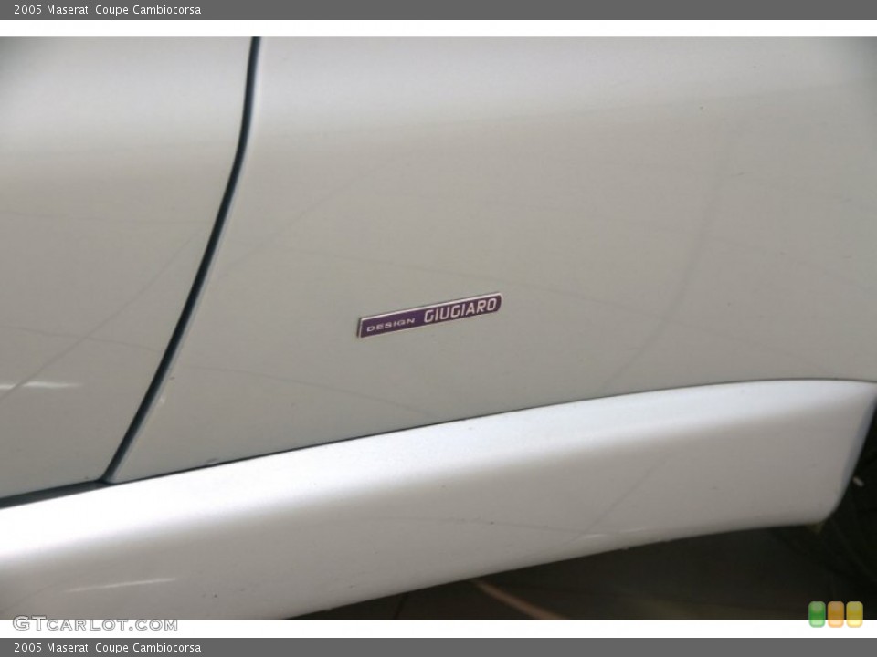 2005 Maserati Coupe Badges and Logos