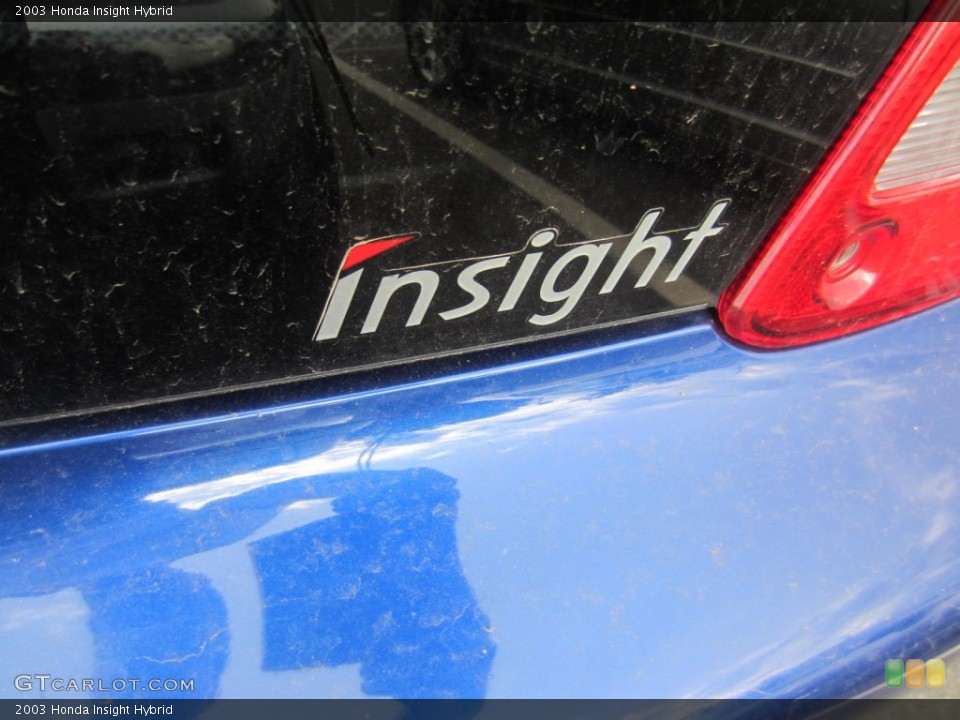 2003 Honda Insight Badges and Logos