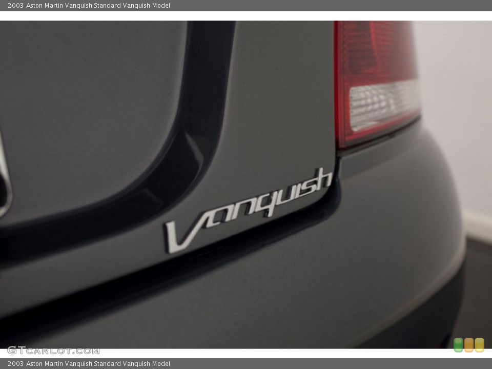 2003 Aston Martin Vanquish Custom Badge and Logo Photo #85722279