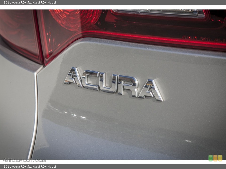 2011 Acura RDX Badges and Logos
