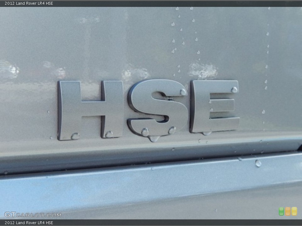 2012 Land Rover LR4 Badges and Logos