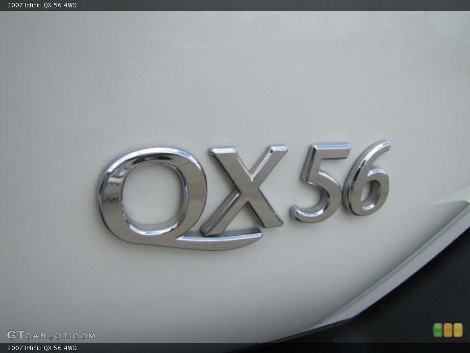 2007 Infiniti QX Badges and Logos