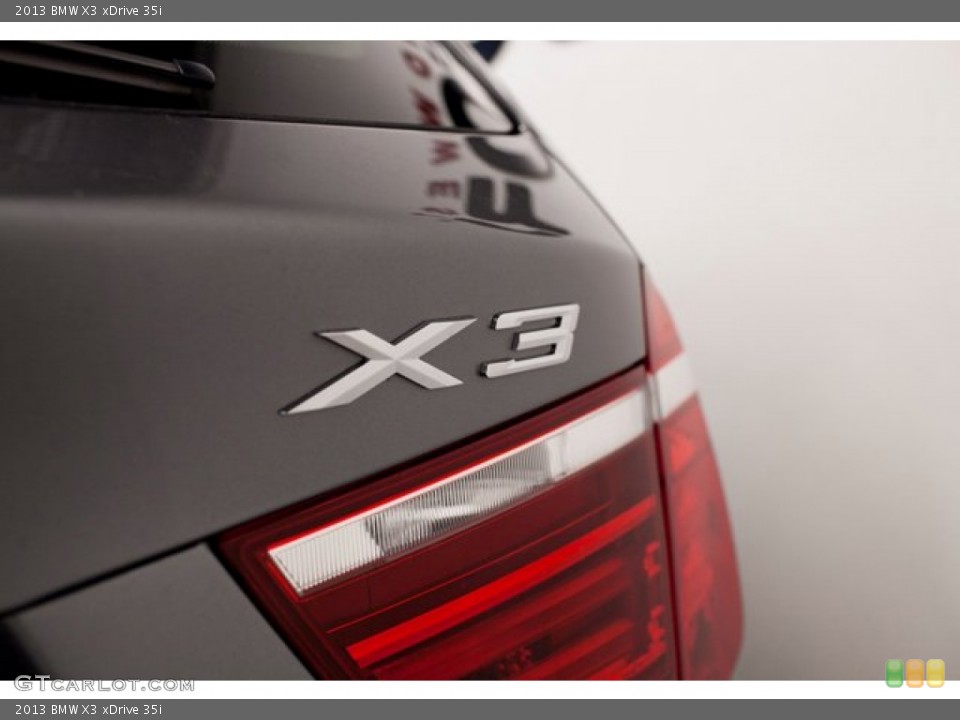 2013 BMW X3 Badges and Logos