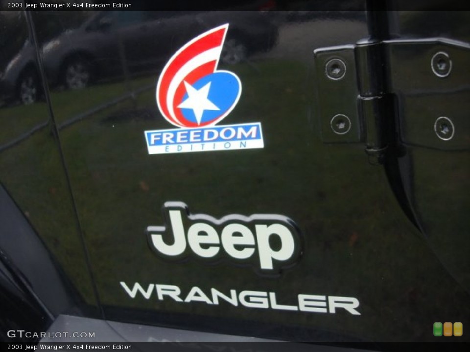 2003 Jeep Wrangler Custom Badge and Logo Photo #86664880