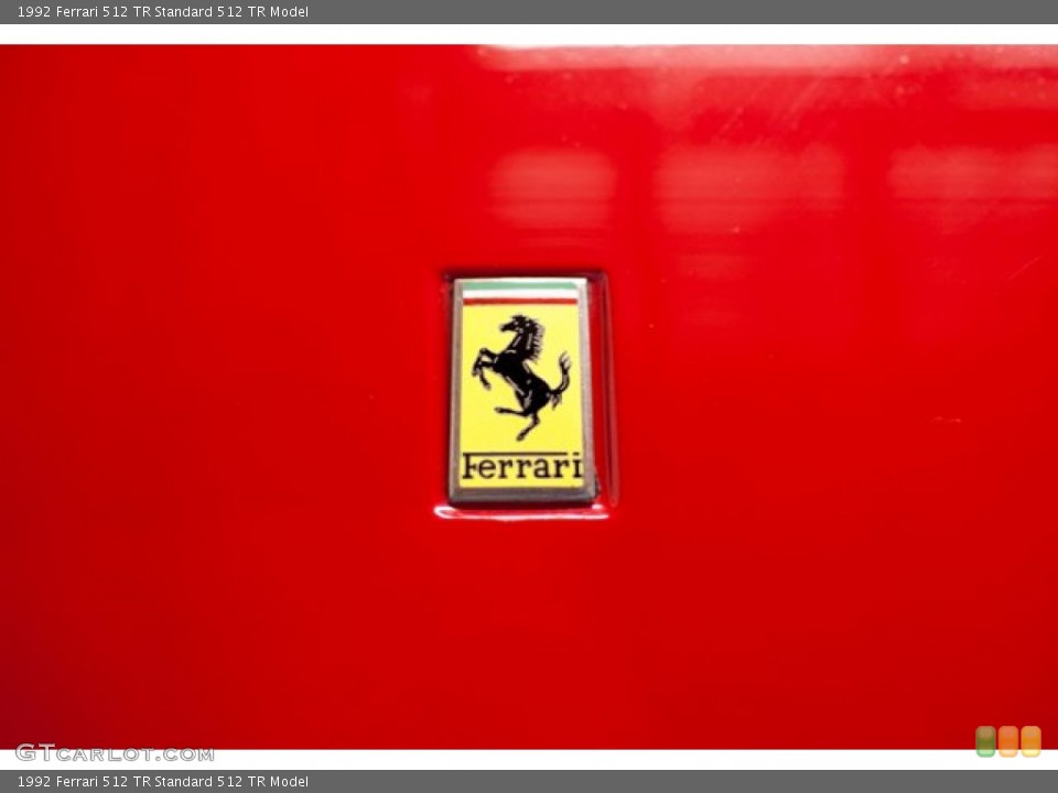 1992 Ferrari 512 TR Custom Badge and Logo Photo #86938945
