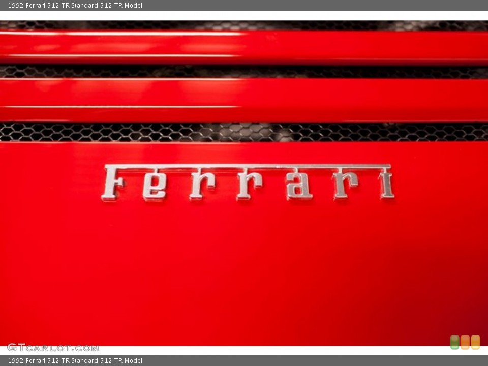1992 Ferrari 512 TR Custom Badge and Logo Photo #86939086