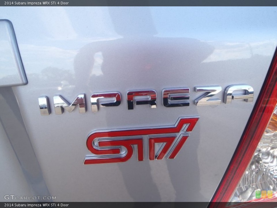2014 Subaru Impreza Badges and Logos