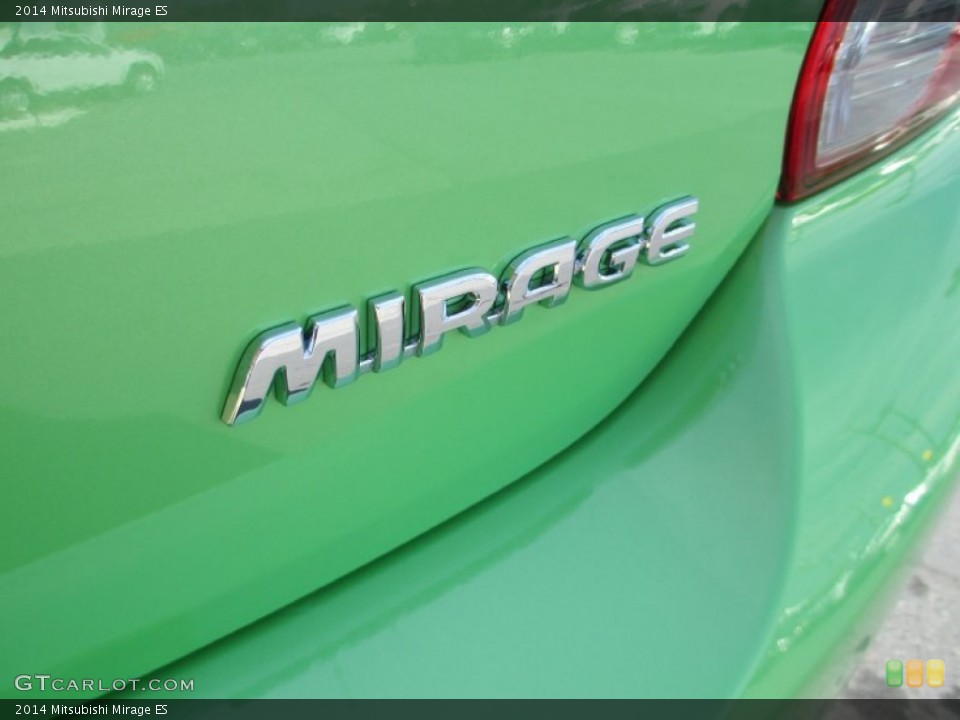 2014 Mitsubishi Mirage Badges and Logos