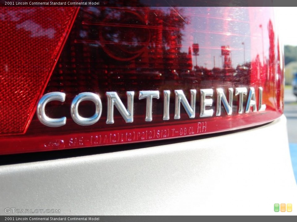 2001 Lincoln Continental Badges and Logos