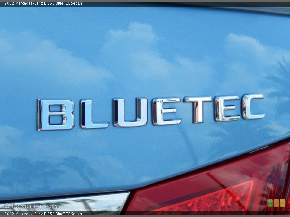 2012 Mercedes-Benz E Badges and Logos
