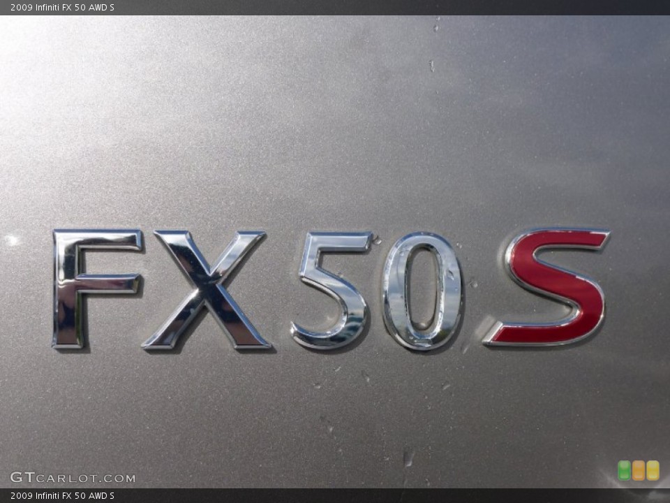 2009 Infiniti FX Badges and Logos