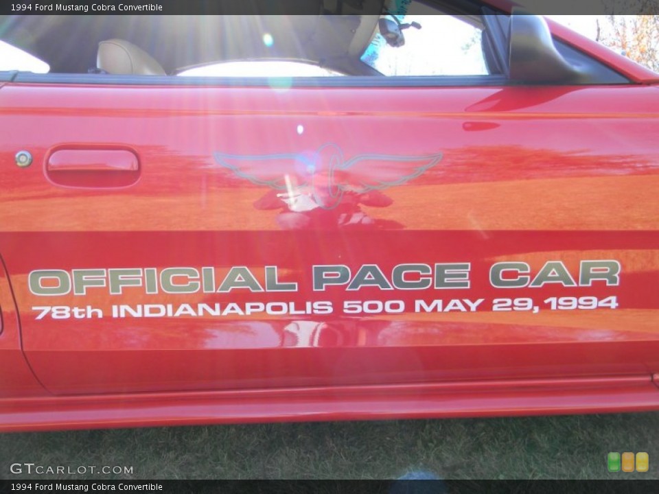 1994 Ford Mustang Badges and Logos