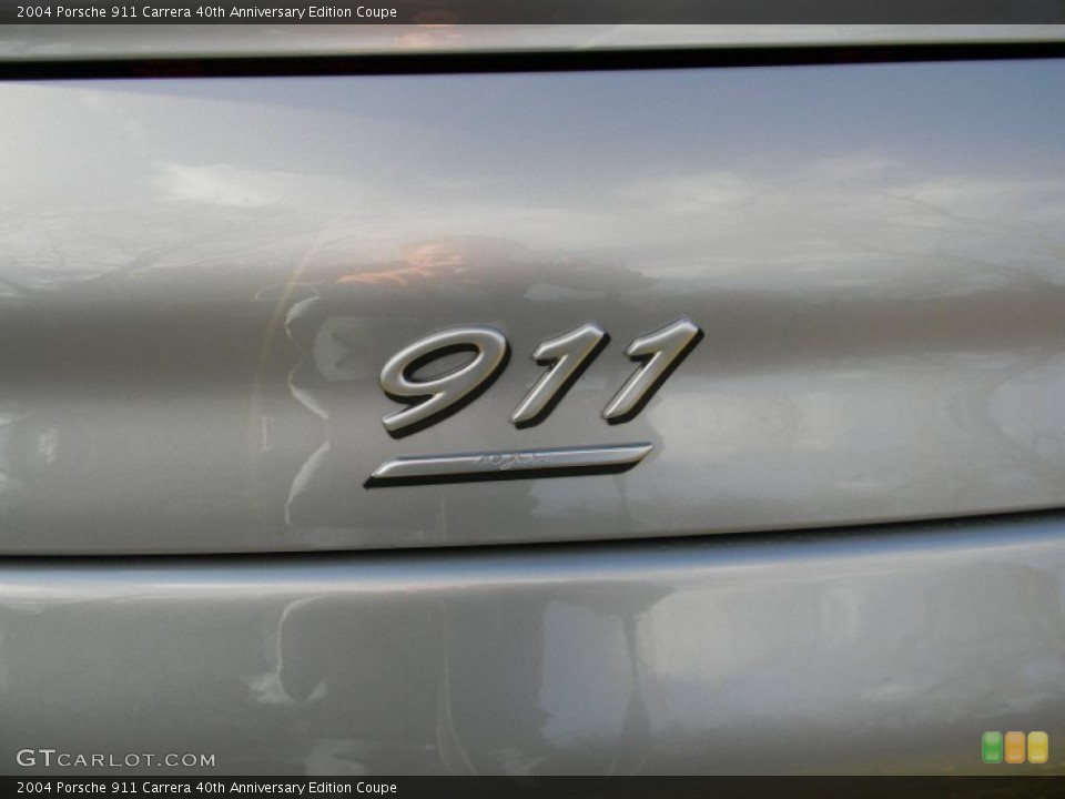 2004 Porsche 911 Badges and Logos