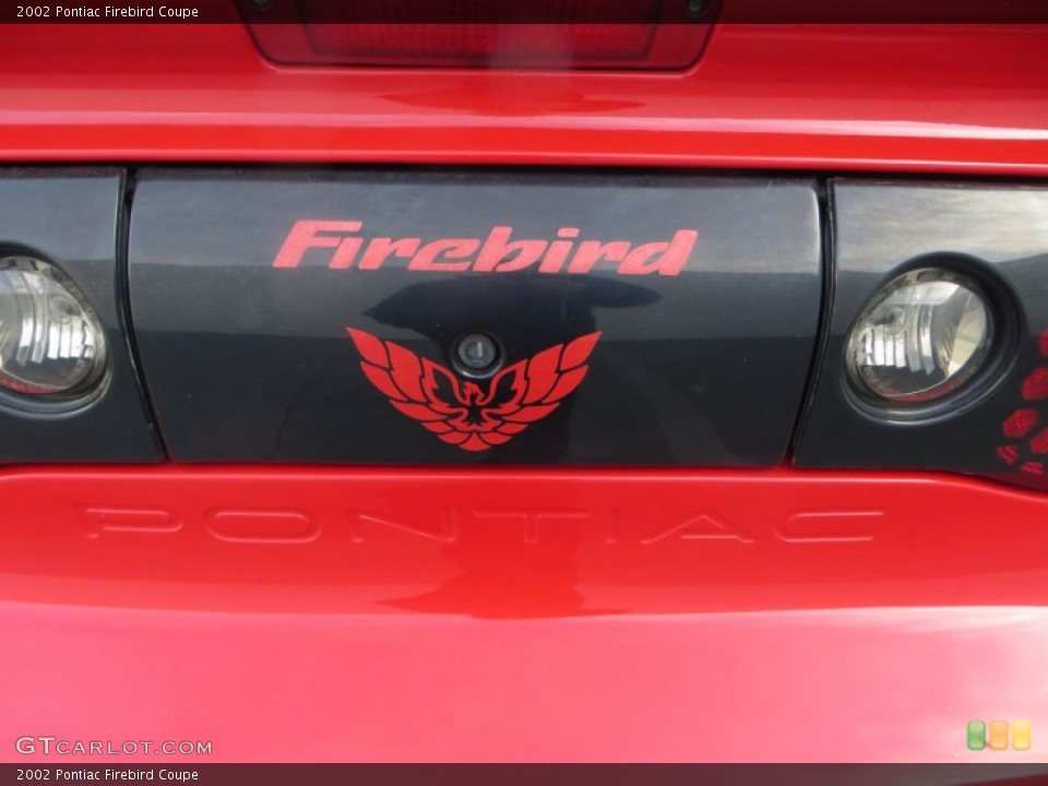 2002 Pontiac Firebird Badges and Logos
