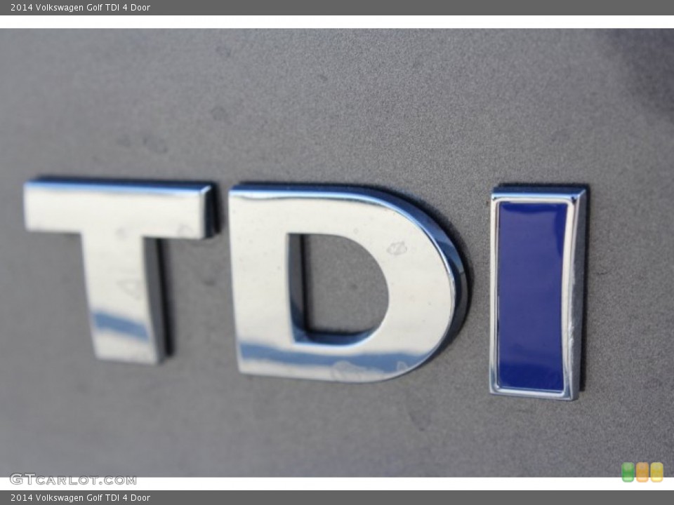 2014 Volkswagen Golf Badges and Logos