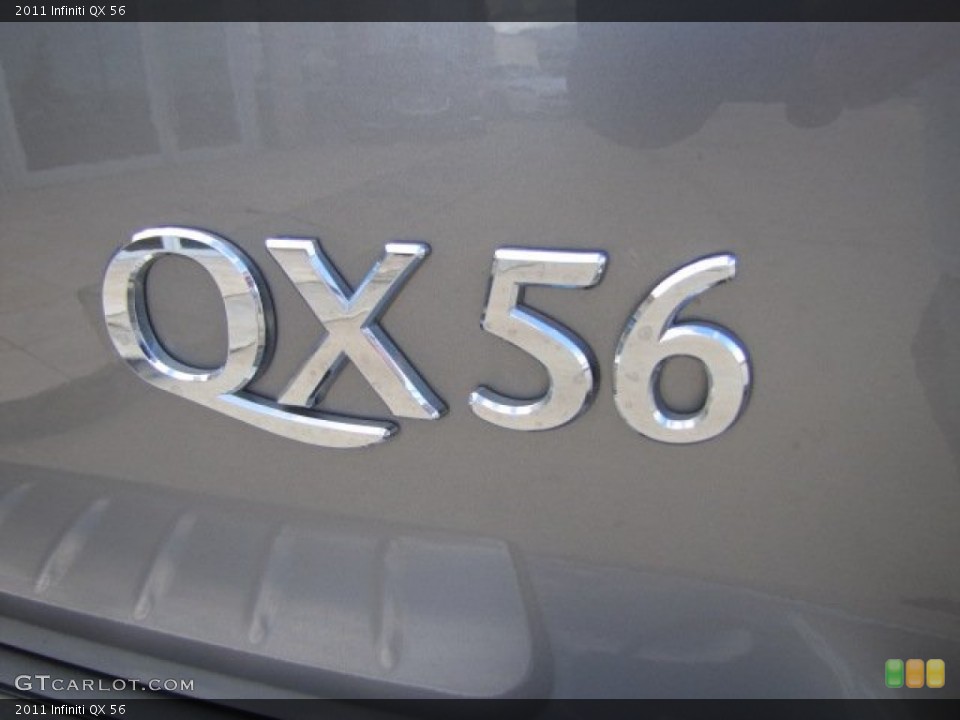 2011 Infiniti QX Badges and Logos