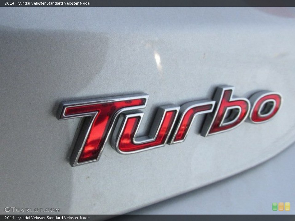 2014 Hyundai Veloster Badges and Logos