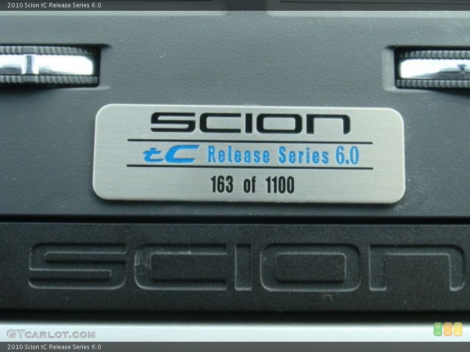 2010 Scion tC Badges and Logos