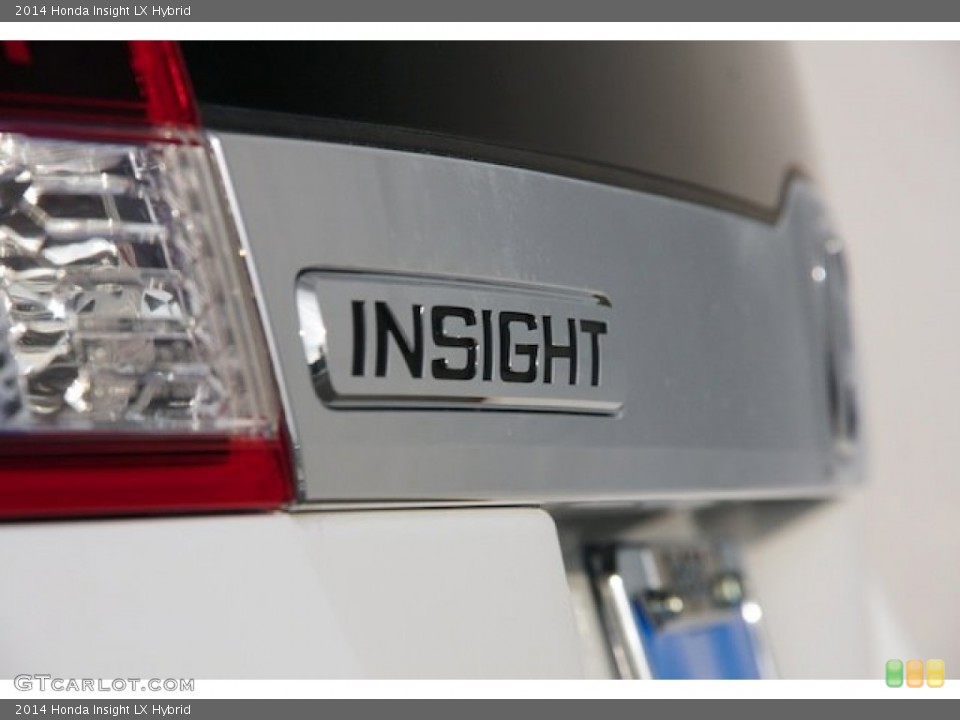 2014 Honda Insight Badges and Logos